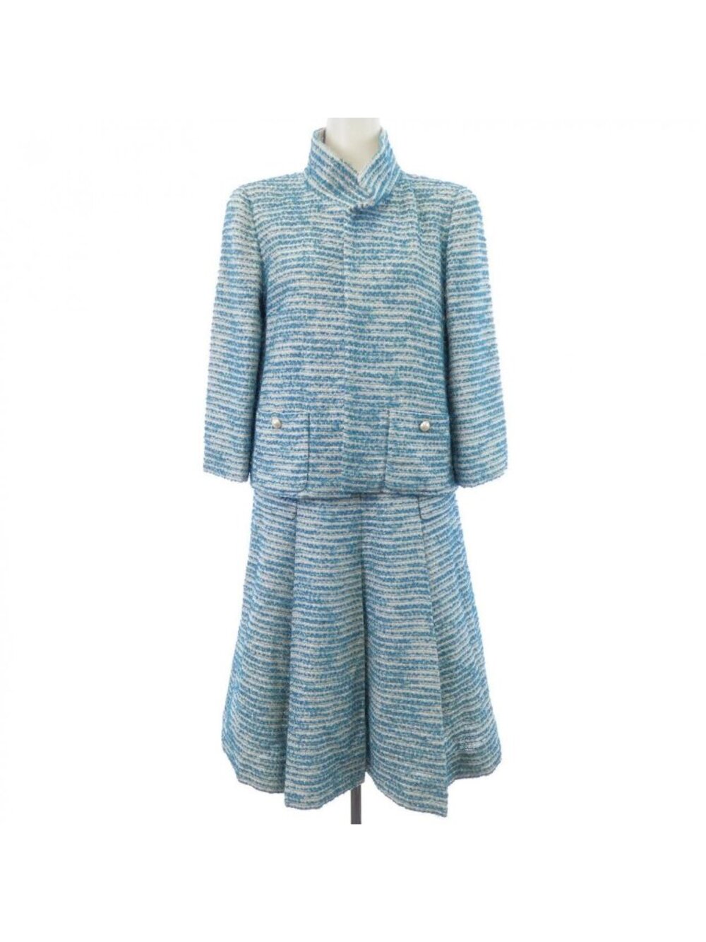 Chanel Vintage Suit Blue